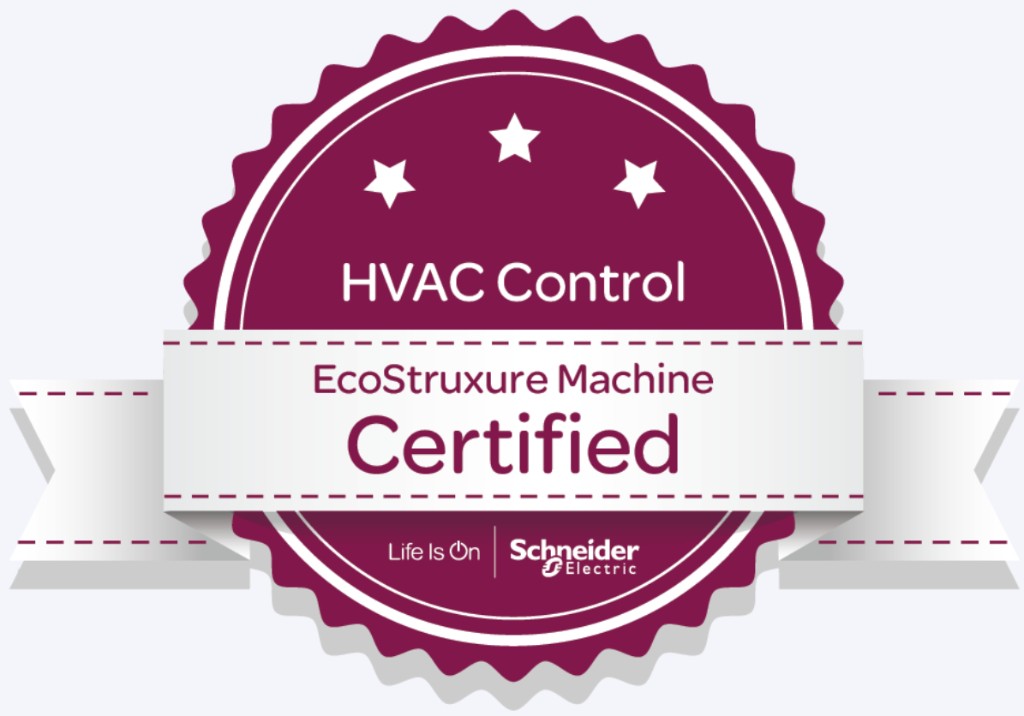 EcoStruxure Machine HVAC Control Certified